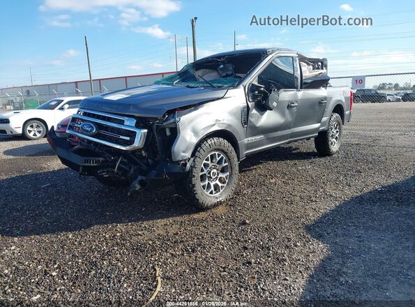 1FT7W2BT1MEE16566 2021 FORD F-250 Gray 