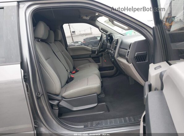 1FT7W2BT4MEC31878 2021 FORD F-250 Gray Front interior view