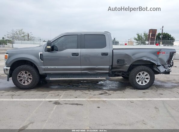 1FT7W2BT4MEC31878 2021 FORD F-250 Gray 360 interior view