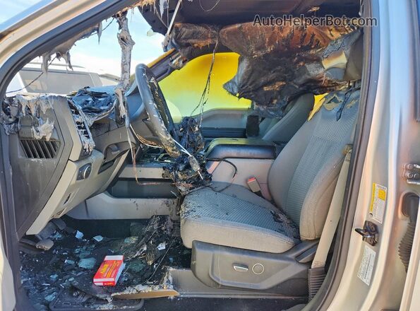 1FT7W2BT6KED36404 2019 FORD F250 Silver Widok wnętrza z przodu
