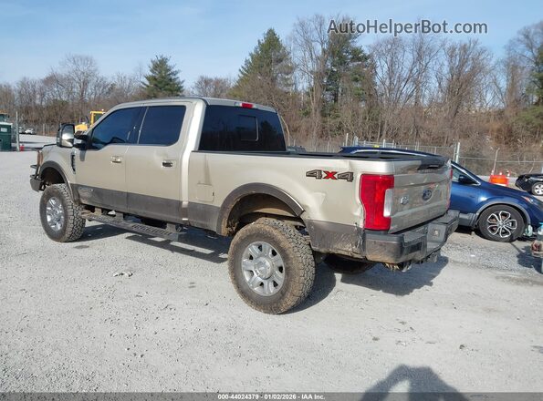 1FT7W2BT7HEE17517 2017 FORD F-250 Gold Задня ліва чверть
