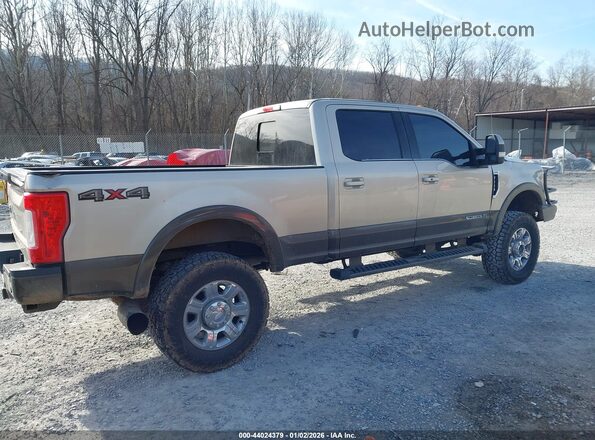 1FT7W2BT7HEE17517 2017 FORD F-250 Gold Задня права чверть