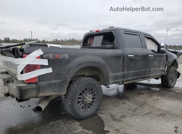 1FT7W2BT7MEE17852 2021 FORD F350 Черный Задняя правая четверть