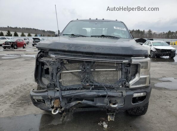 1FT7W2BT7MEE17852 2021 FORD F350 Черный Вид спереди
