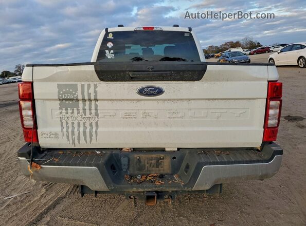 1FT7W2BT8LED60480 2020 FORD F250 White Հետևի տեսք