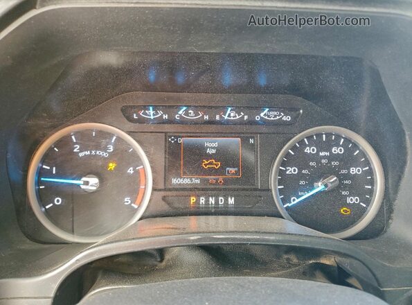 1FT7W2BT8MED95084 2021 FORD F250 White Instrument cluster view