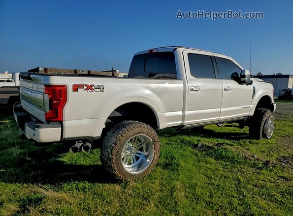 1FT7W2BT9KEC58572 2019 FORD F250 White Tył prawy
