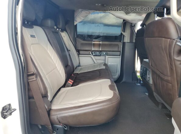 1FT7W2BT9KEC58572 2019 FORD F250 White Widok tylnych siedzeń
