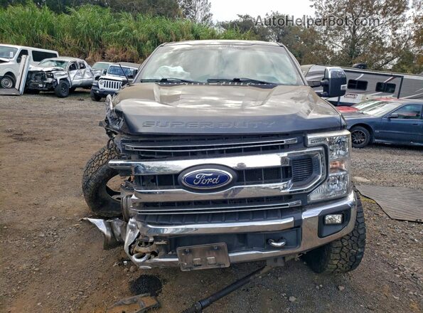 1FT7W3BT0LEC89894 2020 FORD F350 Charcoal Front view