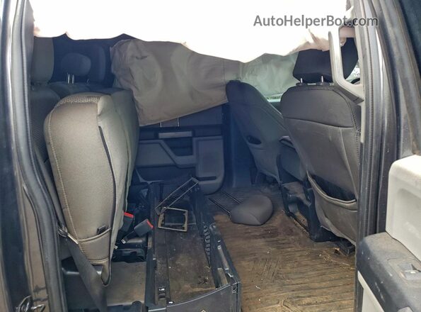 1FT7W3BT0LEC89894 2020 FORD F350 Charcoal Rear seats view