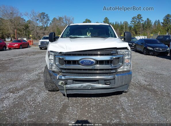 1FT7X2A67MEC24559 2021 FORD F-250 White Vista del cuadro de instrumentos