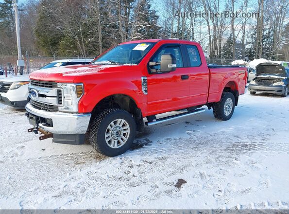 1FT7X2B64JEC85586 2018 FORD F-250 Red Передня ліва чверть
