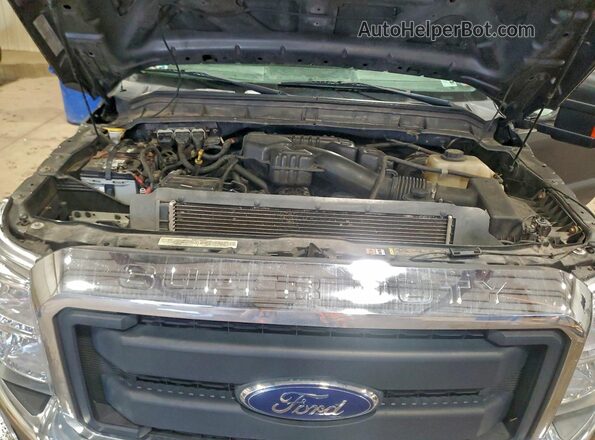 1FT7X2B67GEA35560 2016 FORD F250 Серый Вид задней части салона