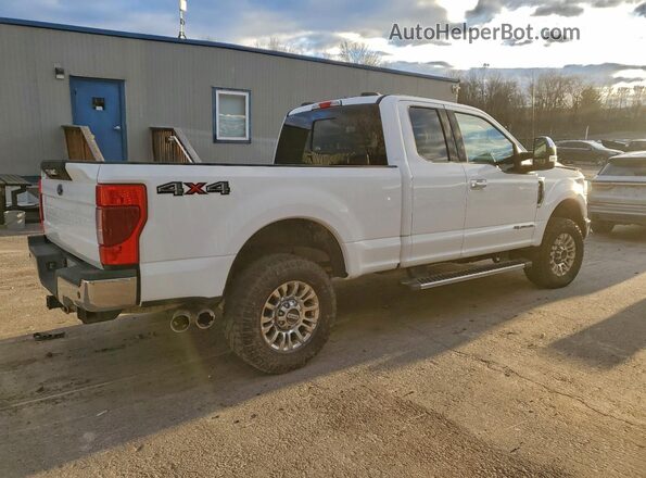 1FT7X2BT2LED14429 2020 FORD F250 White Trasero derecho