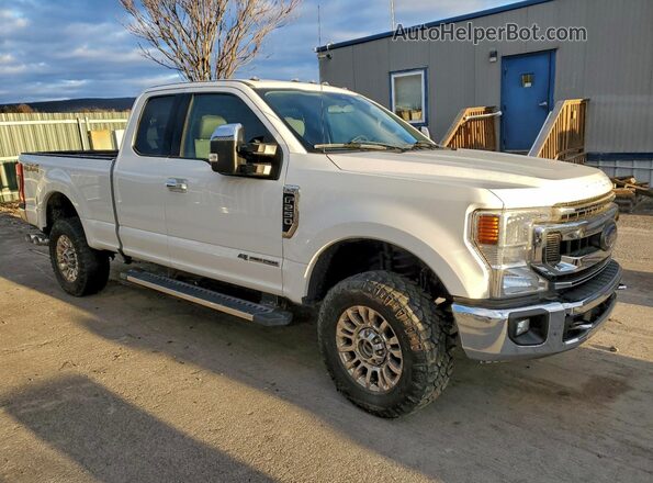 1FT7X2BT2LED14429 2020 FORD F250 White Delantero derecho