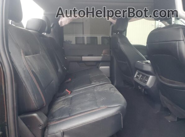 1FT8W2BM0PEE10629 2023 FORD F250 Black Vista de los asientos traseros