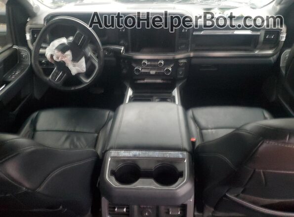 1FT8W2BM0PEE10629 2023 FORD F250 Black Vista del salpicadero