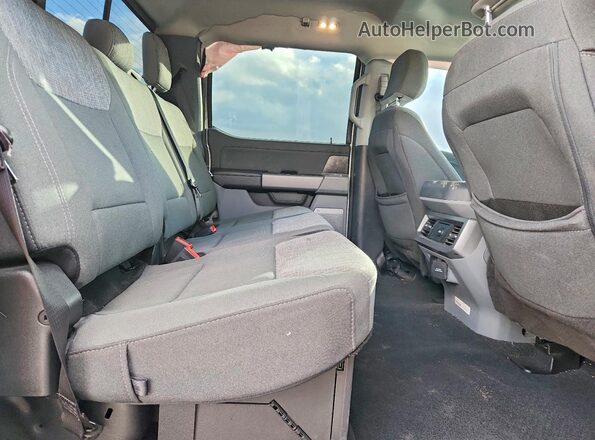 1FT8W2BN7PED16675 2023 FORD F250 White Rear seats view