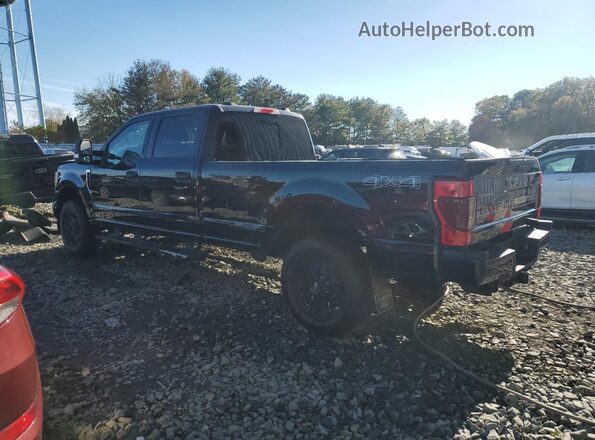 1FT8W2BT8NEG28869 2022 FORD F250 Black Հետևի ձախ