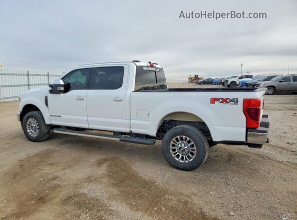 1FT8W3BT2NEF07485 2022 FORD F350 Белый Задняя левая четверть