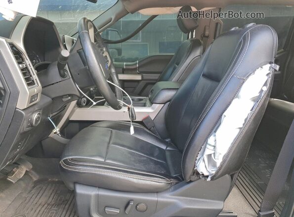 1FT8W3BTXMEC86023 2021 FORD F350 Gray Front interior view