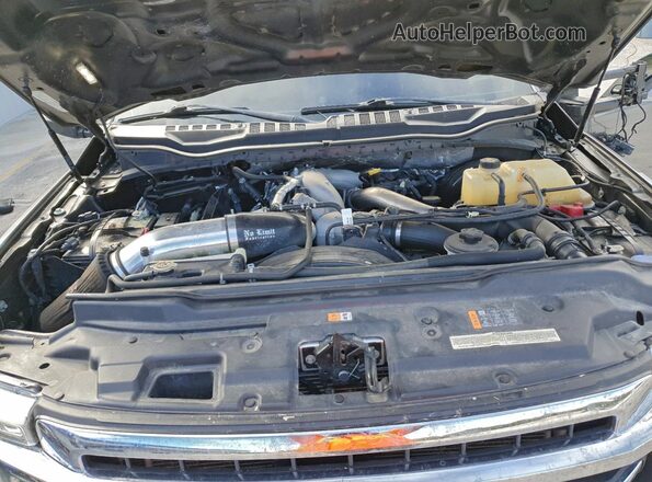 1FT8W3BTXMEC86023 2021 FORD F350 Gray Rear interior view