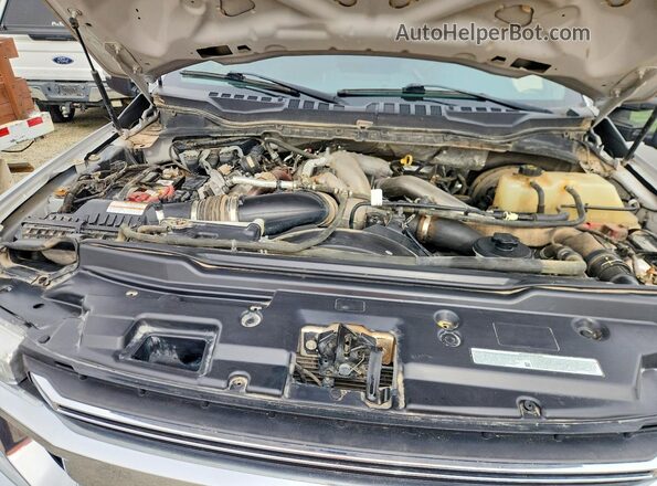 1FT8W3BTXNEF80913 2022 FORD F350 Серебряный Вид задней части салона