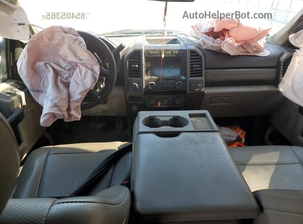1FT8W3DT4LEC37203 2020 FORD F350 White Dashboard view