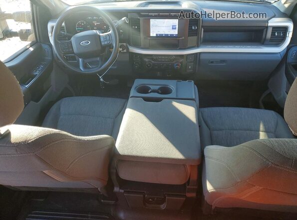 1FT8W3DT7REC32201 2024 FORD F350 Black Dashboard view