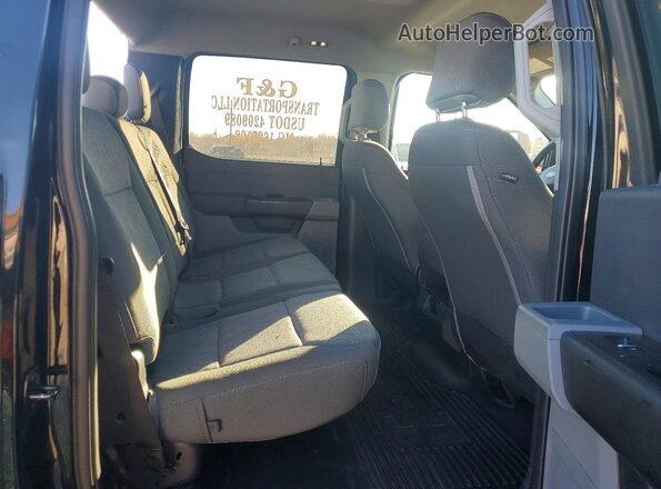 1FT8W3DT7REC32201 2024 FORD F350 Black Rear seats view