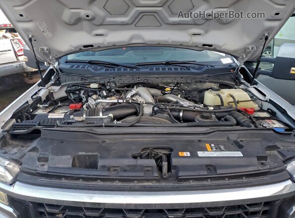 1FT8W4DT0PEC38215 2023 FORD F450 Silver Widok wnętrza z tyłu