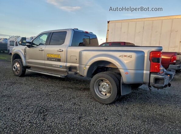1FT8W4DT0PEC38215 2023 FORD F450 Silver Tył lewy