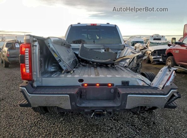 1FT8W4DT0PEC38215 2023 FORD F450 Silver Widok z tyłu