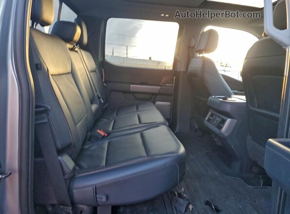 1FT8W4DT0PEC38215 2023 FORD F450 Silver Widok tylnych siedzeń