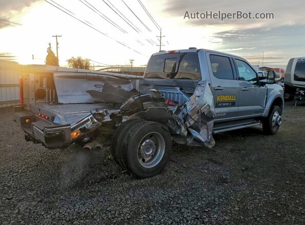 1FT8W4DT0PEC38215 2023 FORD F450 Silver Tył prawy