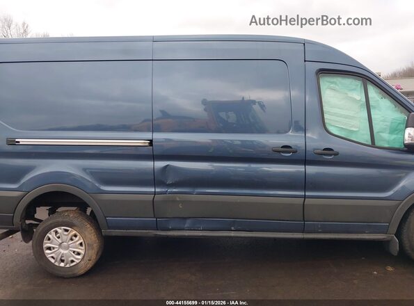 1FTBR1C82RKB58959 2024 FORD TRANSIT-250 Blue Вид задньої частини салону