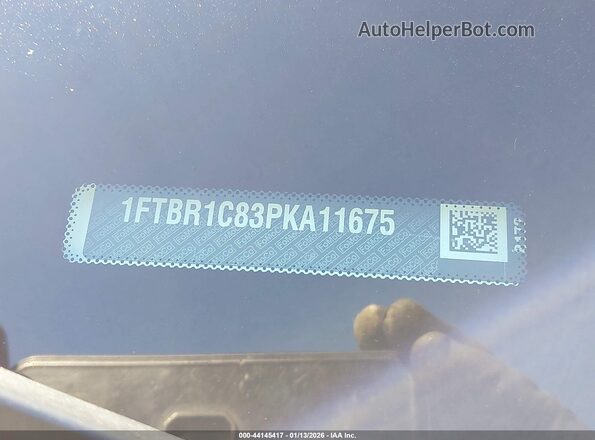 1FTBR1C83PKA11675 2023 FORD TRANSIT-250 White 
