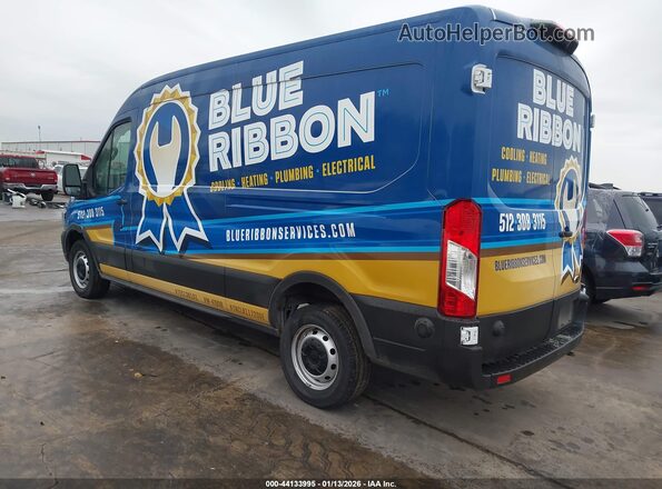1FTBR1C86RKB15256 2024 FORD TRANSIT-250 Blue Tył lewy