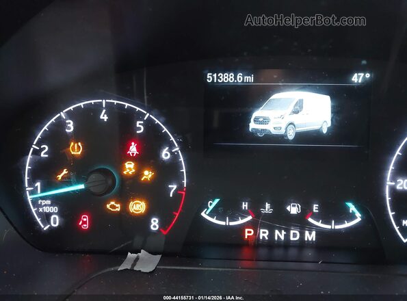 1FTBR1Y82PKA18058 2023 FORD TRANSIT-250 White Vista de los asientos traseros