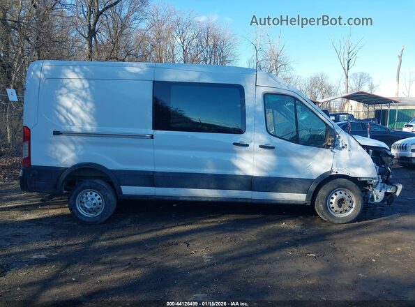 1FTBR2C82PKA11432 2023 FORD TRANSIT-250 White Widok wnętrza z tyłu