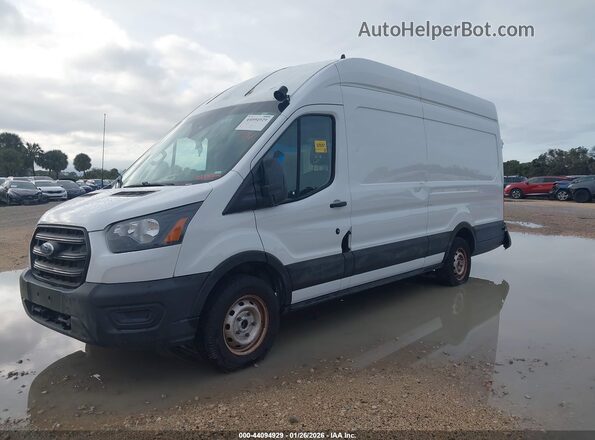 1FTBR3X80LKB49500 2020 FORD TRANSIT-250 White წინა მარცხენა ხედი სამი მეოთხედიდან