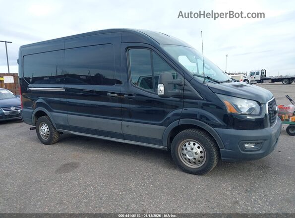 1FTBW2C89MKA15546 2021 FORD TRANSIT-350 Black უკანა სალონის ხედი