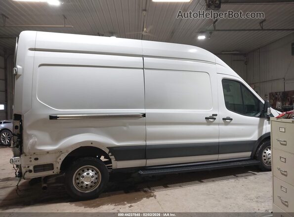 1FTBW2X88NKA70520 2022 FORD TRANSIT-350 White Widok wnętrza 360 stopni