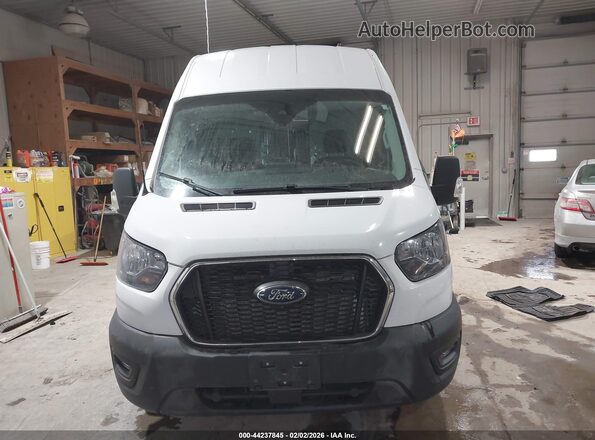1FTBW2X88NKA70520 2022 FORD TRANSIT-350 White Widok wnętrza z tyłu