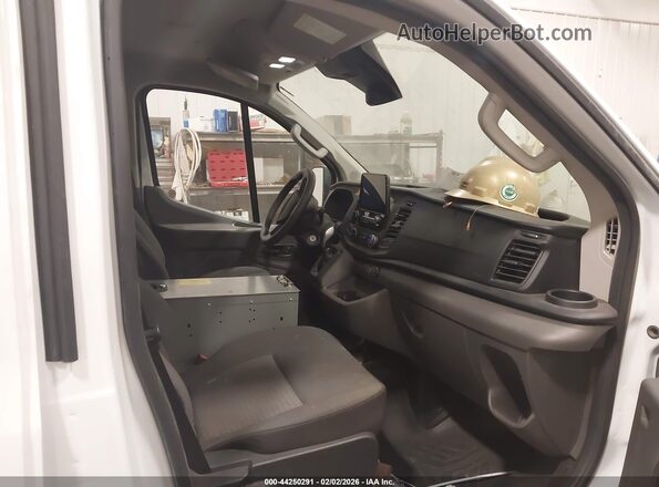 1FTBW2Y8XMKA85047 2021 FORD TRANSIT-350 White Widok wnętrza z przodu