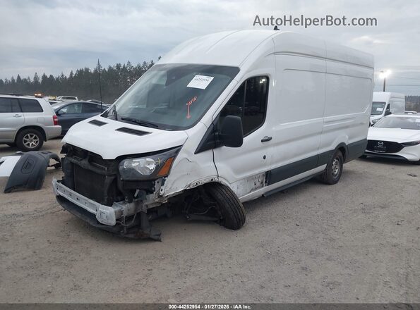 1FTBW3X82NKA12442 2022 FORD TRANSIT-350 White Front left
