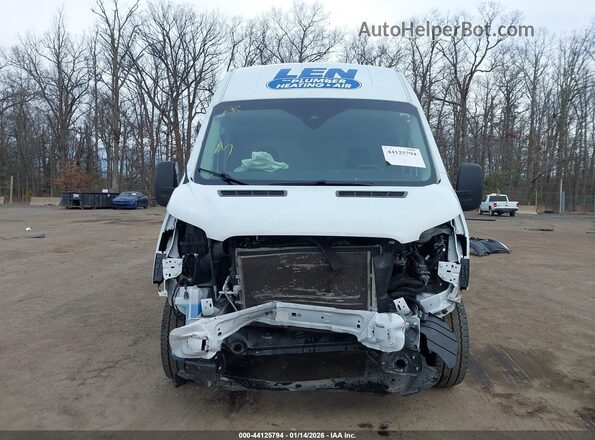 1FTBW3X89PKB03937 2023 FORD TRANSIT-350 White Widok wnętrza z tyłu