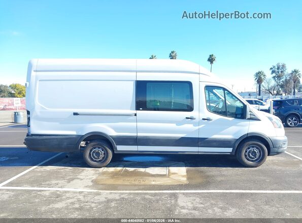 1FTBW3X8XMKA60690 2021 FORD TRANSIT-350 White Вид задньої частини салону