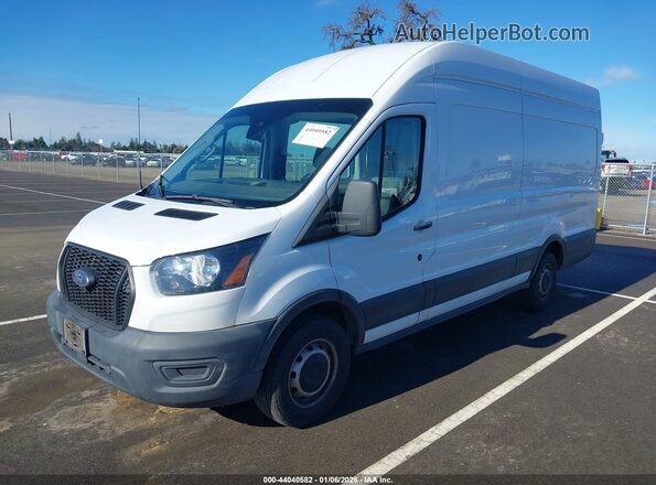 1FTBW3X8XMKA60690 2021 FORD TRANSIT-350 White Передня ліва чверть