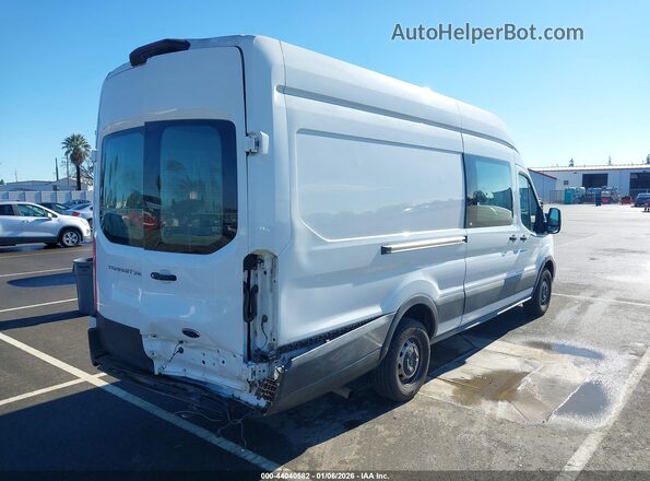 1FTBW3X8XMKA60690 2021 FORD TRANSIT-350 White Задня права чверть
